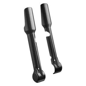 C-Racer, protectores de horquilla. Negro