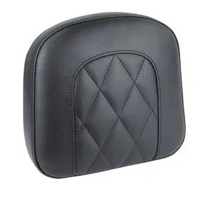 Mustang, almohadilla para sissy bar estilo OEM. Negro. Diamante