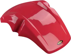 Replacement mudguard plastic - ATV - red