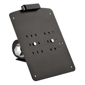 Kit de matrícula lateral corto Rick's Motorcycles, Negro