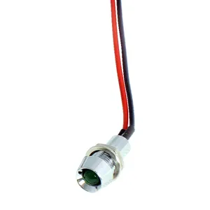 Intermitente LED personalizado. 5/16", verde