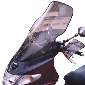 Parabrisas transparente para motocicleta