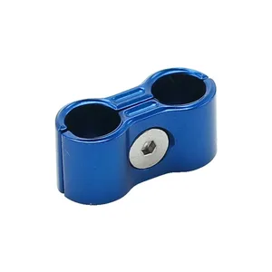 Separador de cables de bujía de 8 mm. Acanalado, azul