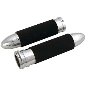 Juego de empuñaduras de manillar, Bullet. Cromado
