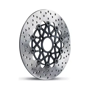 Rotor de freno flotante de acero inoxidable Brembo. Delantero L/R