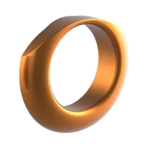 Anillo de admisión de aire 'Good Guys 3' de Rick's Motorcycles. Naranja