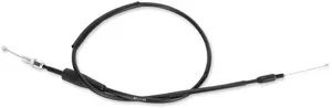 Cable de acelerador con funda de vinilo negro para motocicleta