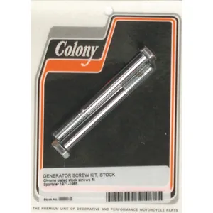 Colony, kit de montaje de generador. Cromado. Estilo OEM