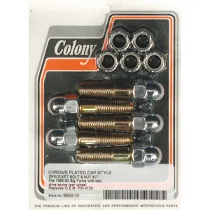Colony, kit de pernos y tuercas para piñón <span style="color: red;font-size: 0,5em">- PEDIDO ESPECIAL -</span>