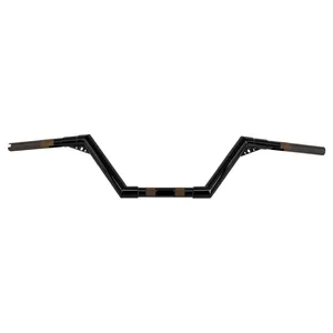 Trask, manubrio V-Line de 1" con elevación de 2". Negro