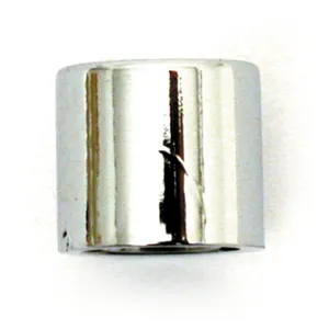 Botón de tapa para interruptor de manillar, largo. Cromado