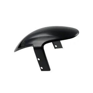 Cult-Werk, guardabarros delantero 'Custom V1'. Negro brillante