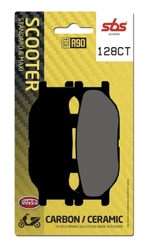 Juego de pastillas de freno Carbon Tech Organic CT para scooter