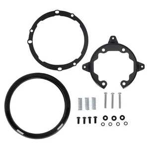 MCS, Soporte de montaje para anillo de la luz delantera. Negro