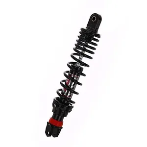 Amortiguador trasero negro de recambio para motocicleta