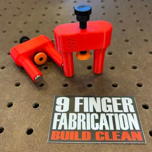 9Finger Fabrication, juego de soportes ajustables magnéticos para taqués