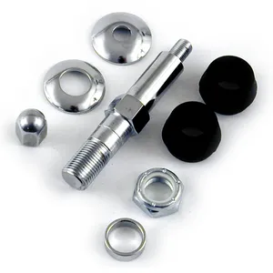 Kit de pernos de amortiguador superior cromado