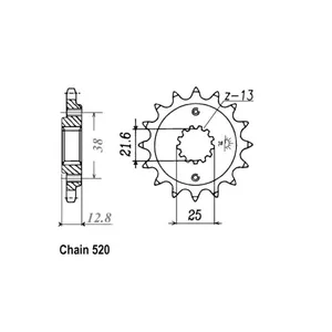 Piñón delantero JT 511.15