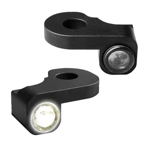 HeinzBikes, intermitentes Nano debajo del manillar. Negro