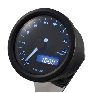 Velona, tacómetro de 60mm 18.000 RPM. Negro
