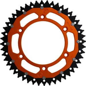 Corona dentada metálica para transmisión de motocicleta Harley-Davidson