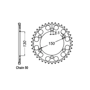 Corona trasera JT 298.40