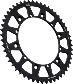 Corona trasera de aluminio RaceLite - Piñón RL 52T YAM negro
