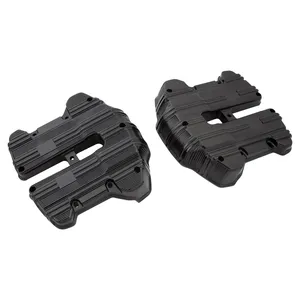 Arlen Ness, juego de tapas de balancines de 10 calibres. Todo negro <span style="color: red;font-size: 0,5em">- PEDIDO ESPECIAL -</span>