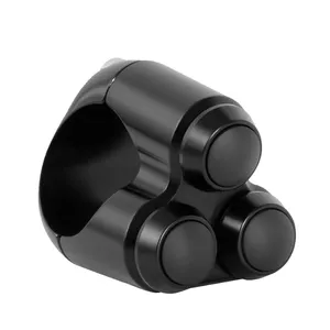 Motone, micro interruptor con 3 botones. Negro
