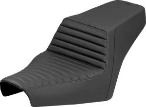 Asiento Step-Up negro para motocicleta custom americana