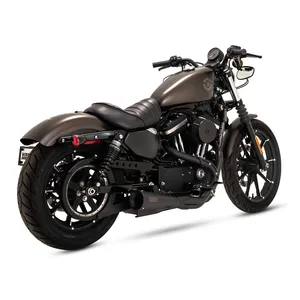 Vance & Hines, escape Upsweep 2-1. Acero inoxidable negro