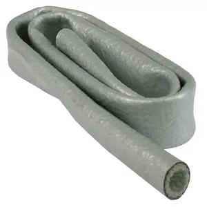 Thermo-Tec, fundas térmicas. Plateado. 3/4" diám. x 3ft. largo