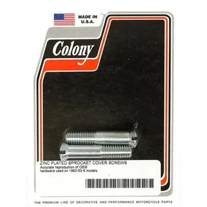 Colony, kit de montaje para tapa de piñón. Zinc