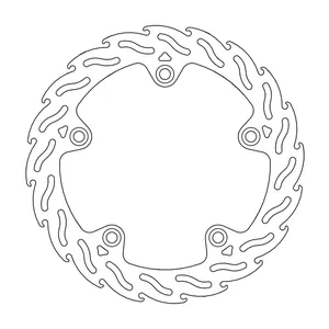 Rotor de freno fijo serie Flame de Moto-Master