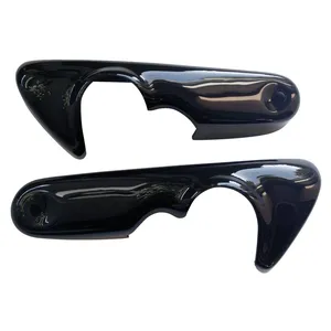 Cult-Werk, short mudguard support covers. Gloss black