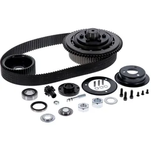 Kit de transmisión por correa BDL de arranque eléctrico de montaje directo de 8mm. Softail