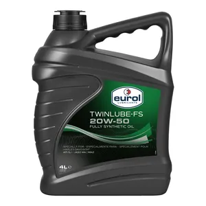 Eurol, lubricante totalmente sintético TwinLube-3 20W50, 4L
