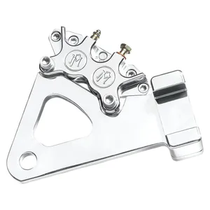 PM, Soporte de pinza trasero de 4 pistones, 11.5". Cromado
