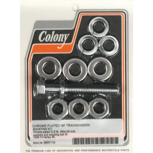 Colony, kit de soporte de transmisión. Cromo