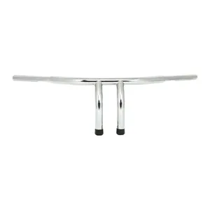 Barra de dirección Fat de 1-1/4", elevación de 8", cromado