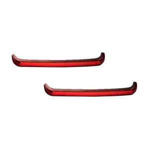 Custom Dynamics, luces de bolsa de perfil bajo para intermitentes estándar. Rojas