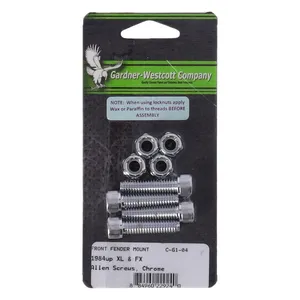 GW, kit de montaje del guardabarros delantero. Cromado <span style="color: red;font-size: 0,5em">- PEDIDO ESPECIAL -</span>