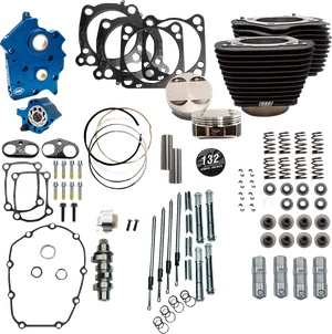 Kit de potencia 132 pulgadas cúbicas para Harley-Davidson