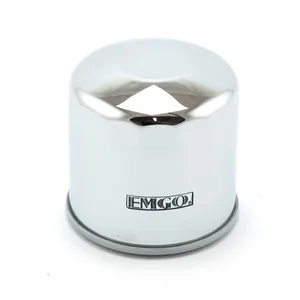 Filtro de aceite Emgo atornillable cromado