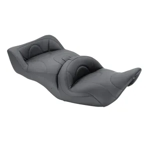 Asiento de turismo Mustang de 1 pieza para 2 personas calefactado negro liso
