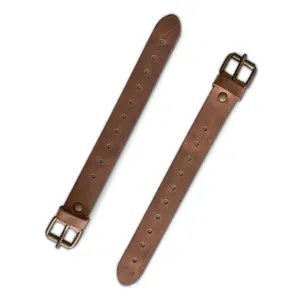 Largorrecorrido, extensor de correa para alforja. Marrón