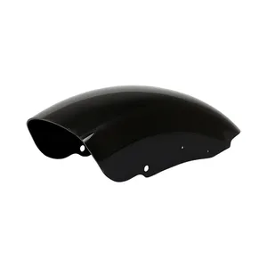Guardabarros trasero XL 'Short' de Cult-Werk. Negro brillante