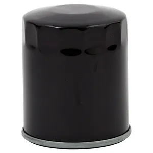MCS, filtro de aceite de rosca. Negro