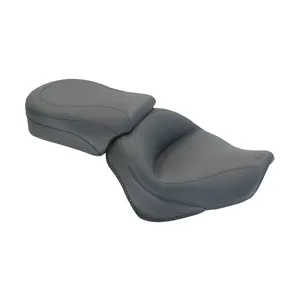 Asiento de turismo vintage Mustang de 2 piezas negro
