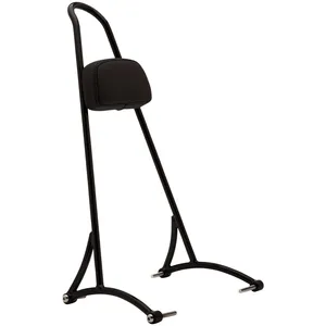 Burly, barra trasera. 20" negro, con almohadilla de respaldo